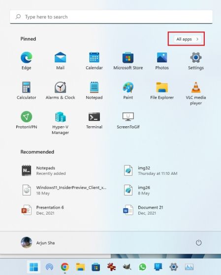 విండోస్ టూల్స్ నుండి విండోస్ 11లో టాస్క్ మేనేజర్ని కనుగొనండి
